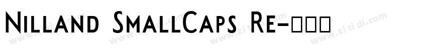 Nilland SmallCaps Re字体转换